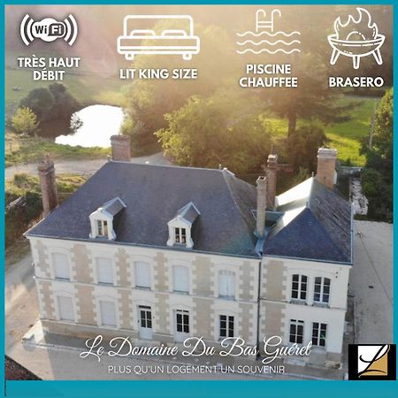 Villa Le Domaine Du Bas Gueret à Mareuil-sur-Cher Extérieur photo