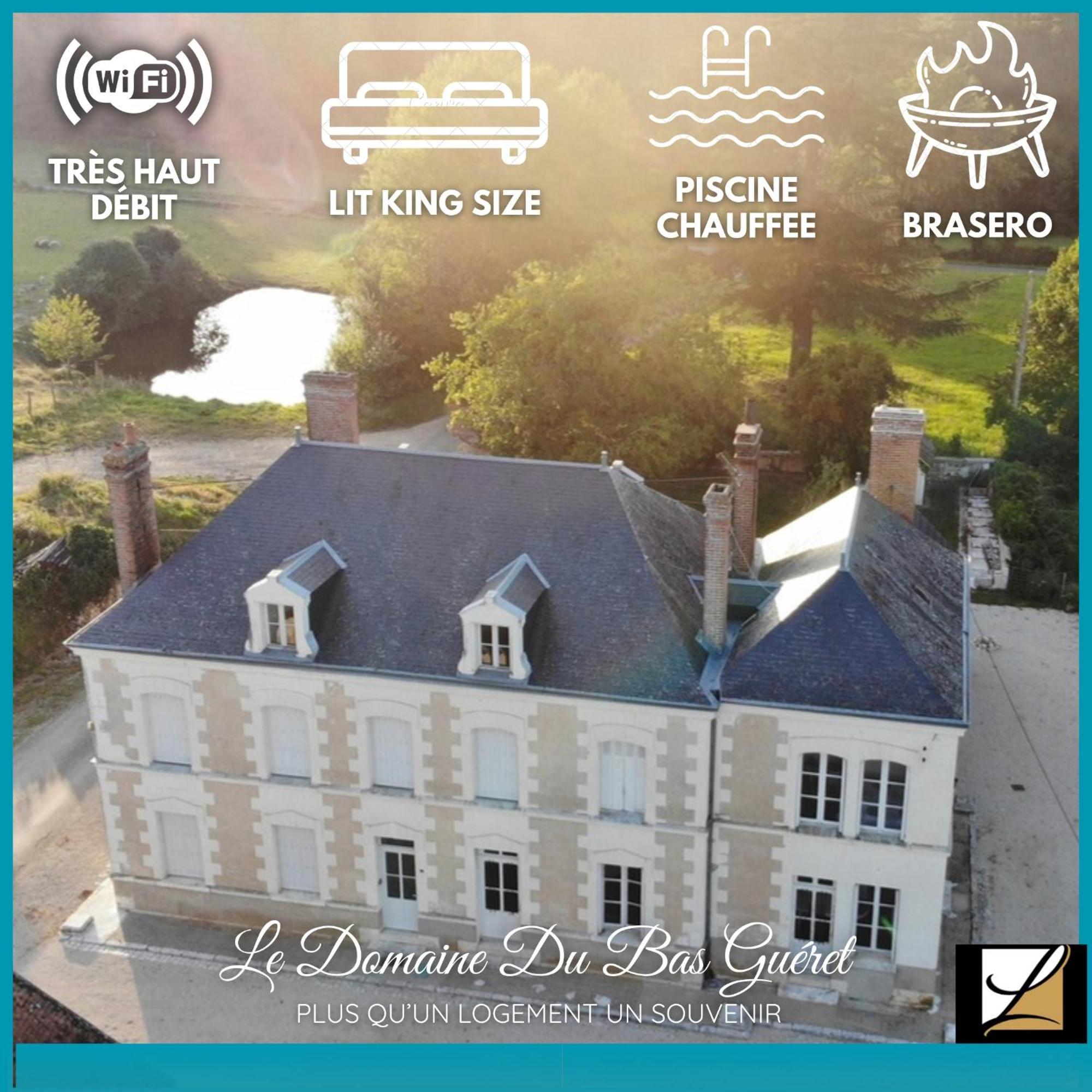 Villa Le Domaine Du Bas Gueret à Mareuil-sur-Cher Extérieur photo