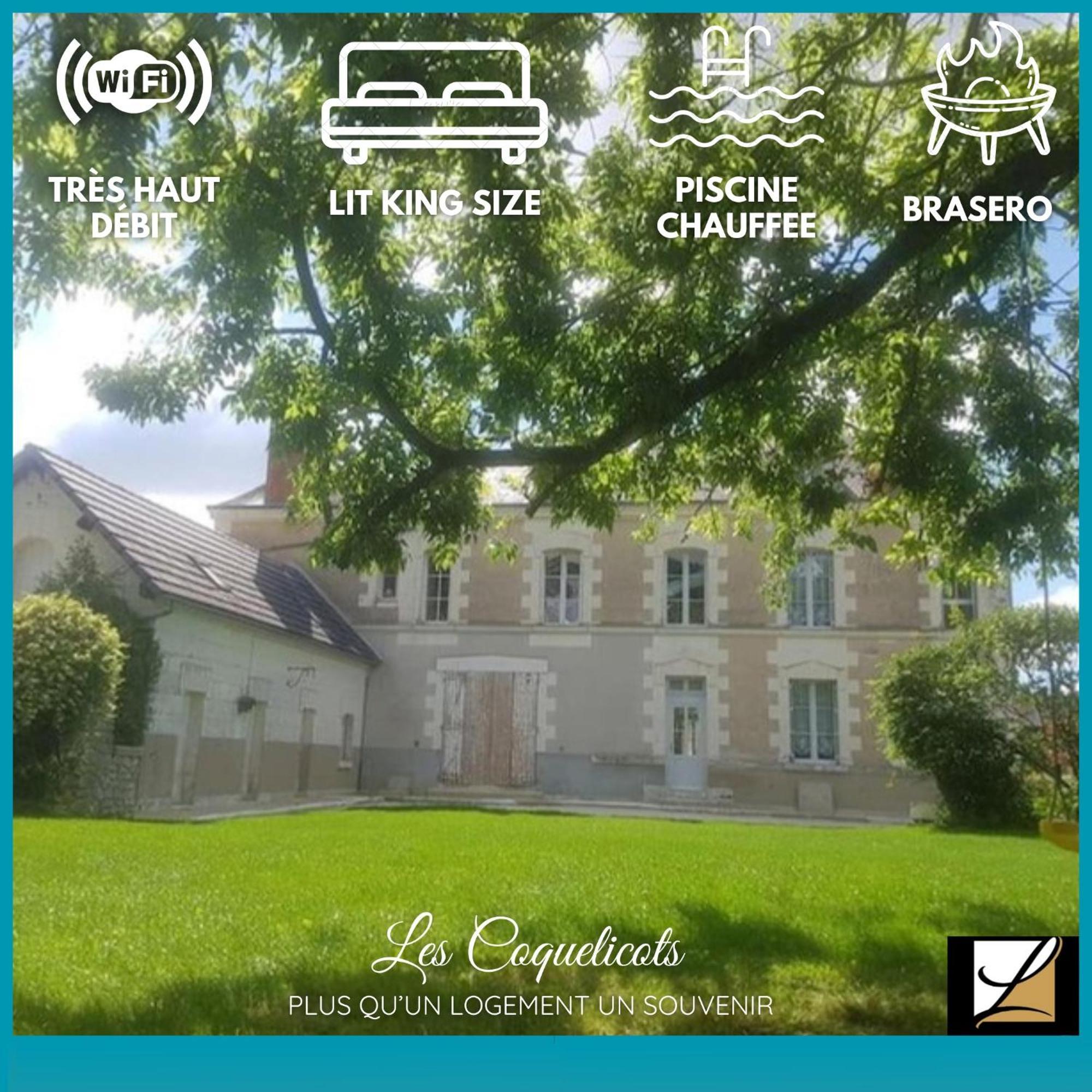 Villa Le Domaine Du Bas Gueret à Mareuil-sur-Cher Extérieur photo